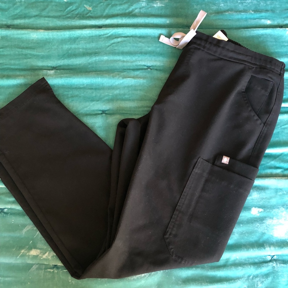 Figs Black Pants Size Small.